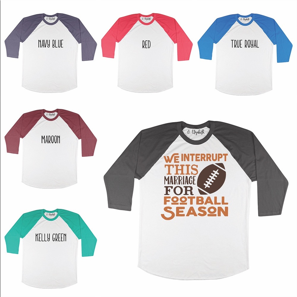 We Interrupt This Marriage Raglan